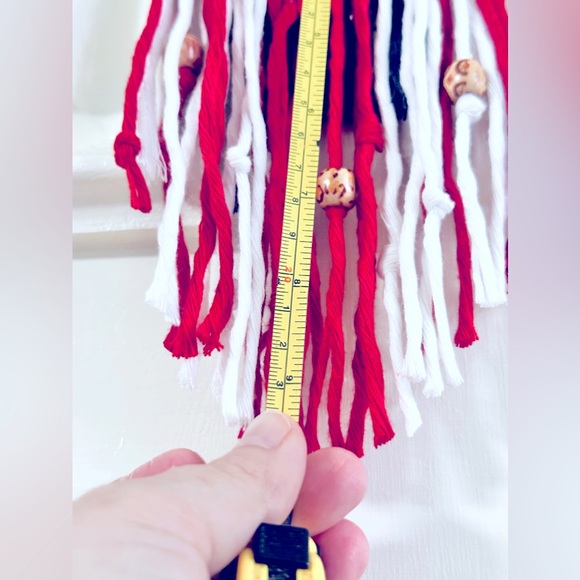 🇺🇸Soul Embellishments USA American🇺🇸Vehicle Decor+Air Freshener Macramé Pcs - Picture 3 of 12